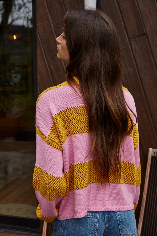 September Knit Sweater with Collar