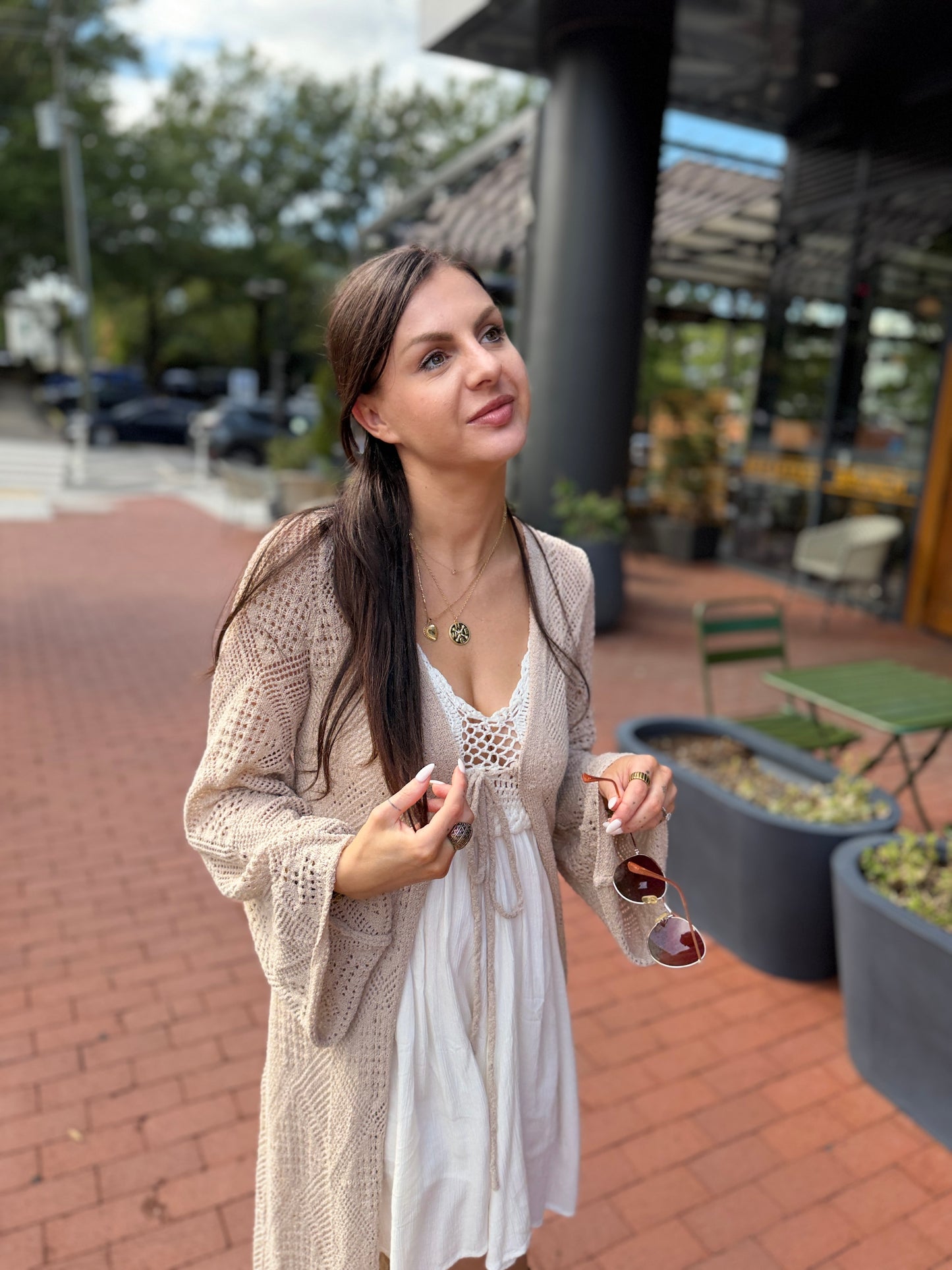 Polly Crochet Cardigan