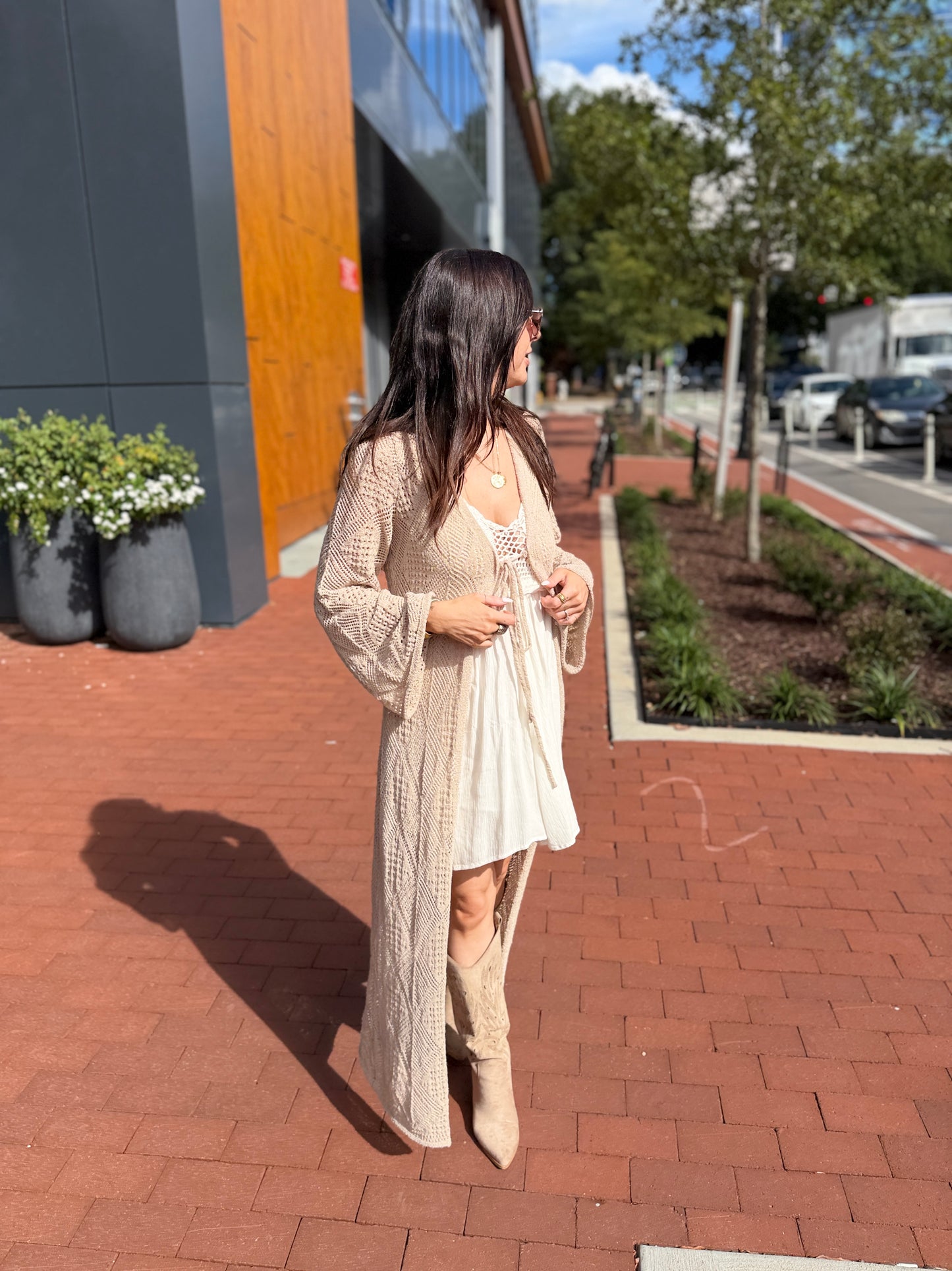 Polly Crochet Cardigan