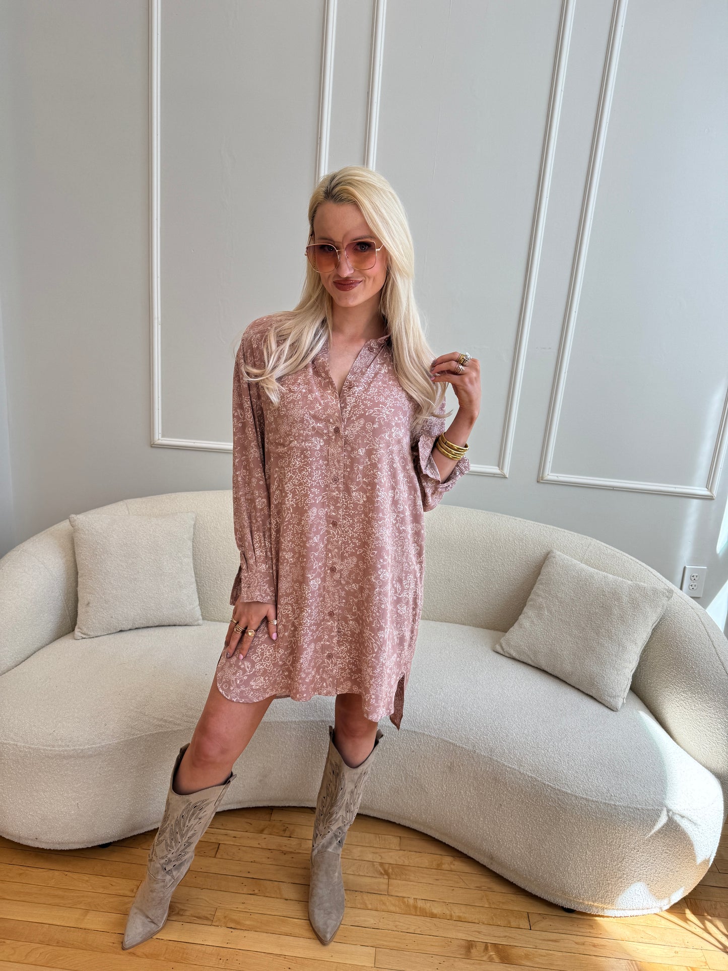 Boho Dream Shirt Dress