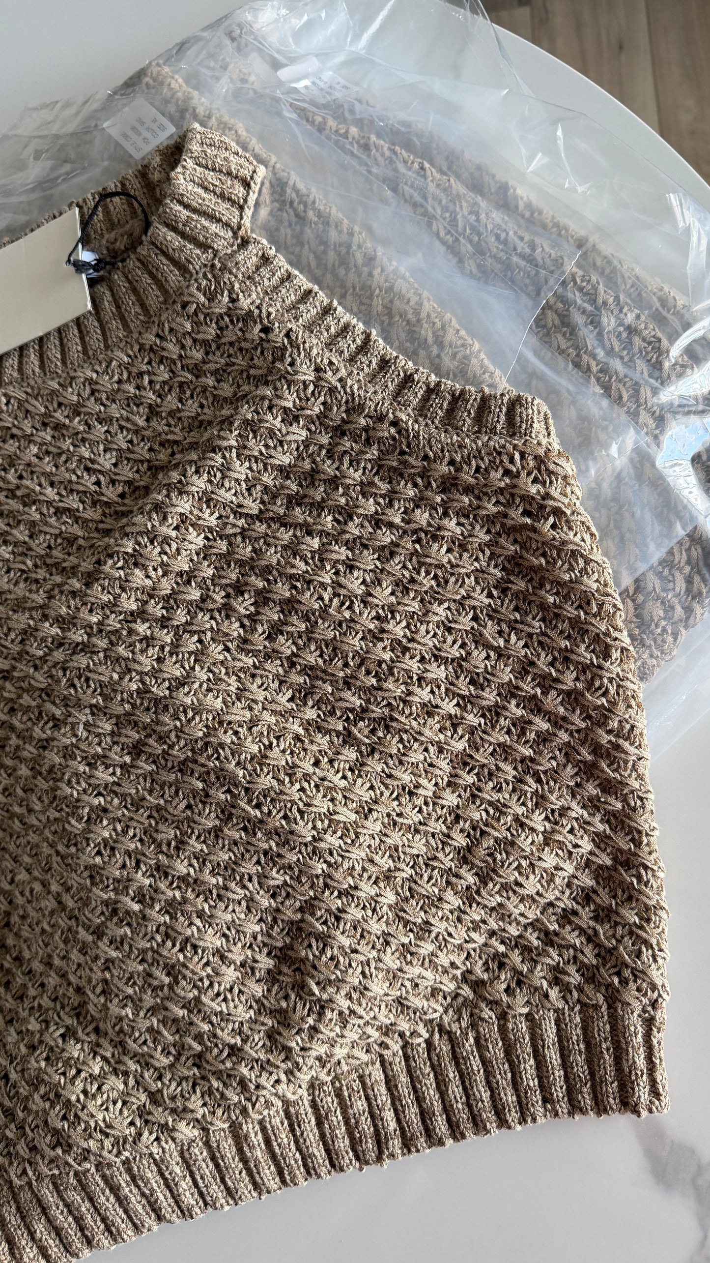 Chloe Basket Weave Halter Top