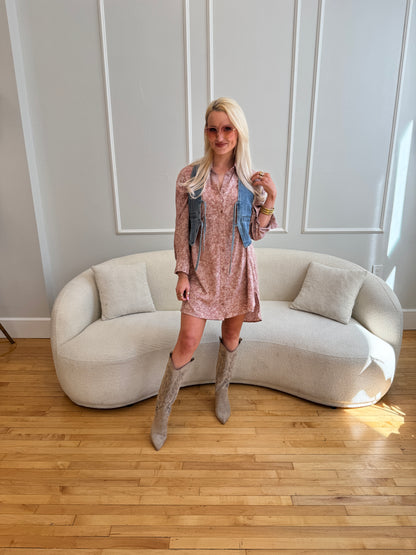 Boho Dream Shirt Dress