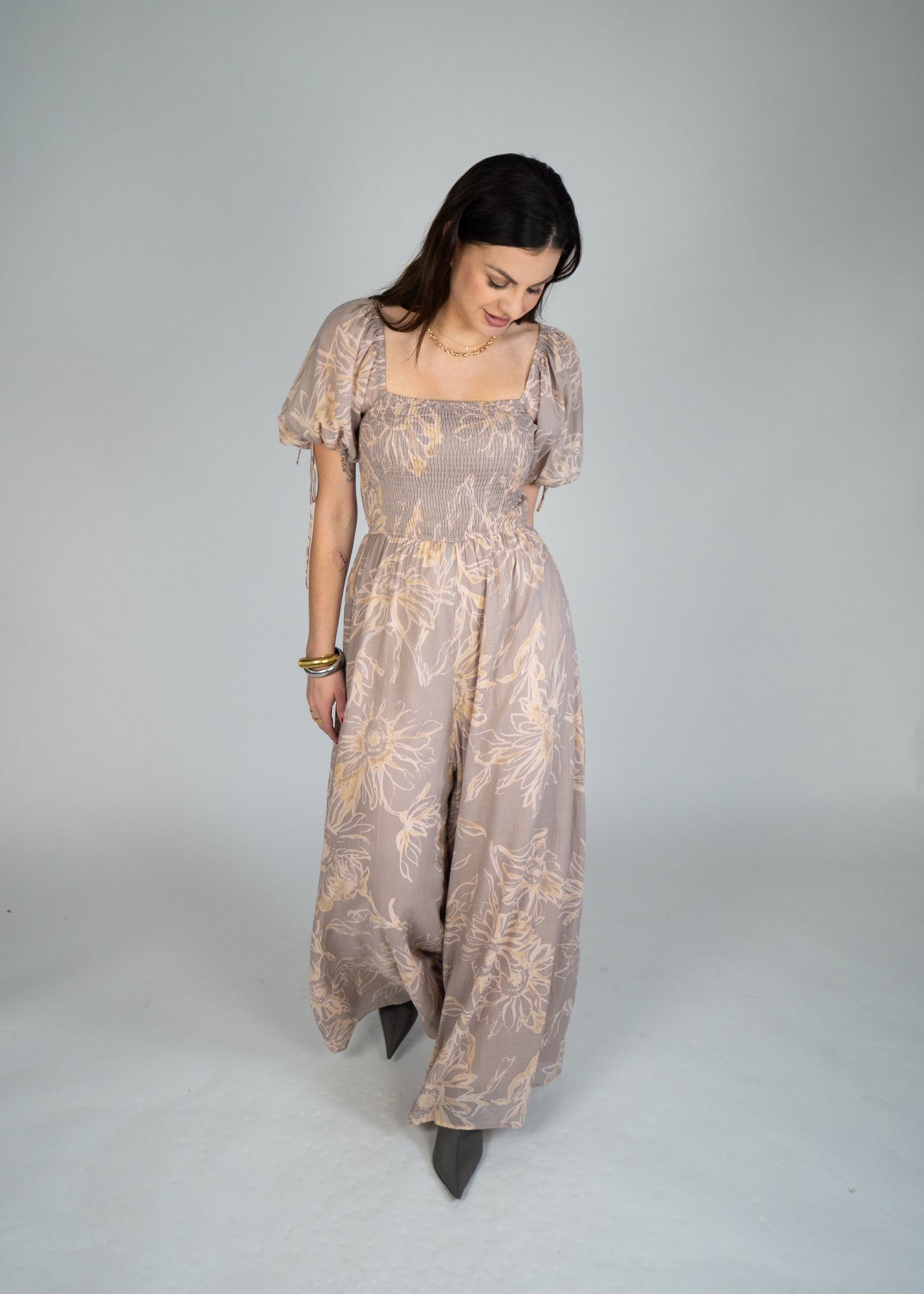 Cosmopolitan Floral Wide Leg Jumpsuit
