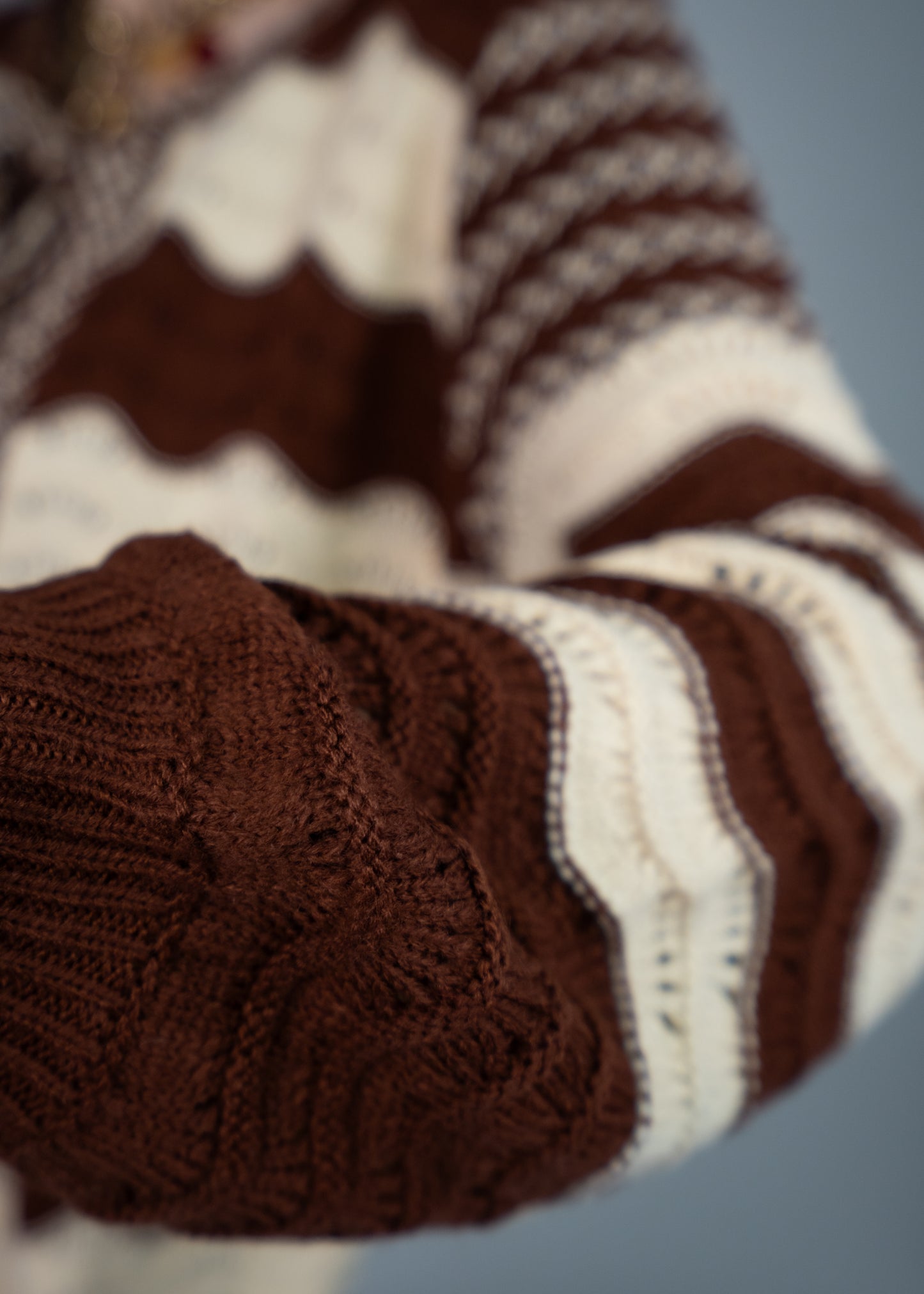 Serena Pointelle Knit Bow Cardigan